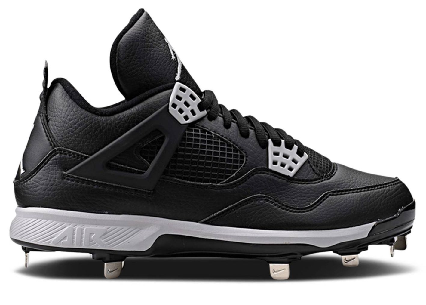 Jordan IV 4 Retro Metal Cleat Black Tech Grey